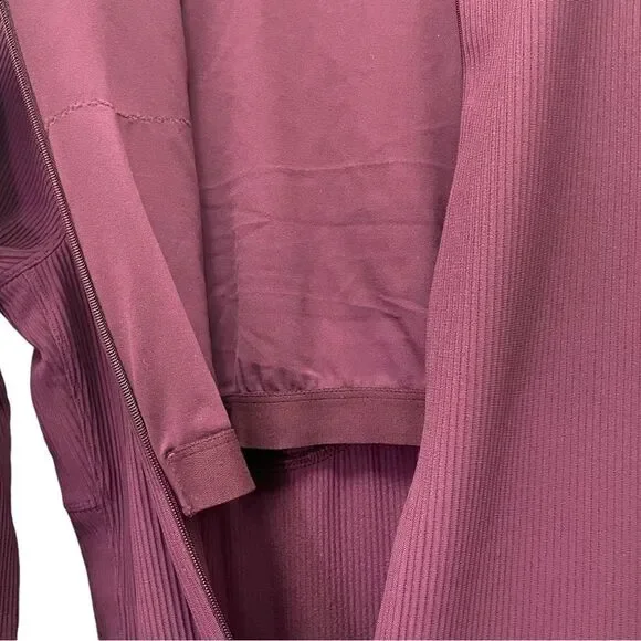 NWT Athleta x Alicia Keys Size Large Goddess Bodysuit Jumpsuit in Maroon NEW - Picture 12 of 16